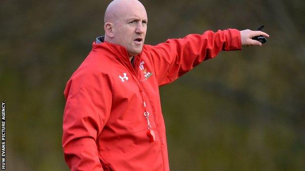 Wales defence coach Shaun Edwards