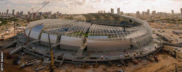 Estadio Das Dunas, Natal