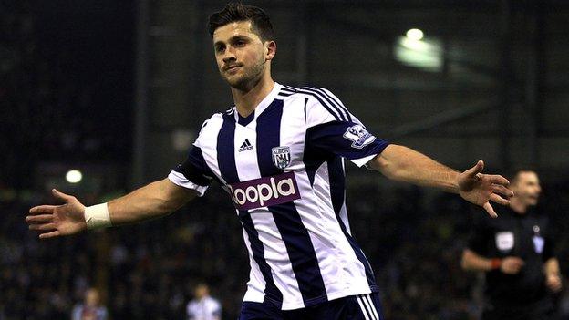 West Bromwich Albion and Republic of Ireland international striker Shane Long