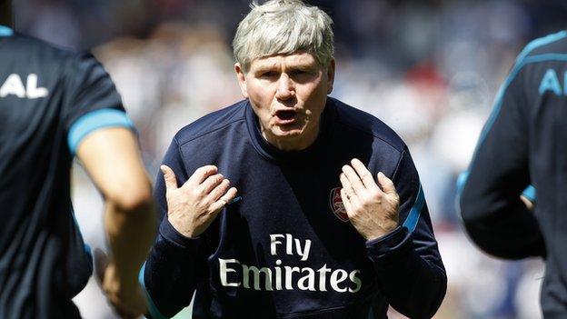 Pat Rice, former Arsenal assistant manager