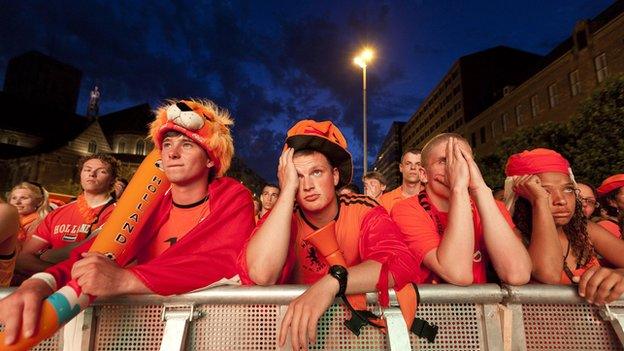 Dutch fans despondent