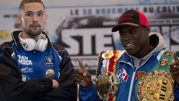 Tony Bellew and Adonis Stevenson