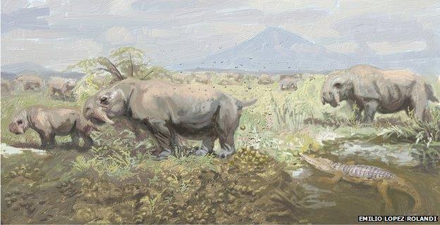 Artist's impression of the latrine