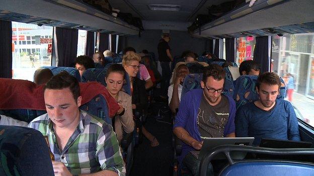 People on StartupBus