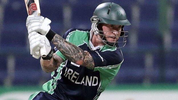 John Mooney scored a crucial 29 runs for Ireland