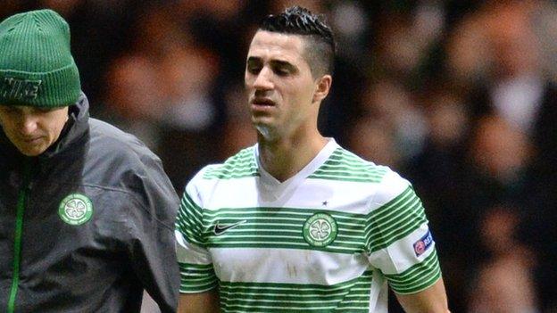 Celtic midfielder Beram Kayal