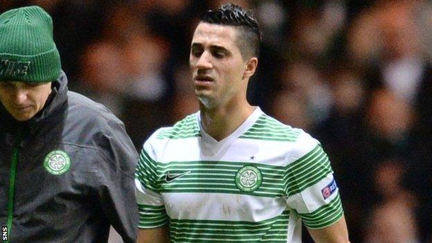 Celtic midfielder Beram Kayal