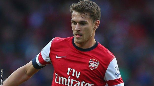 Arsenal's Aaron Ramsey