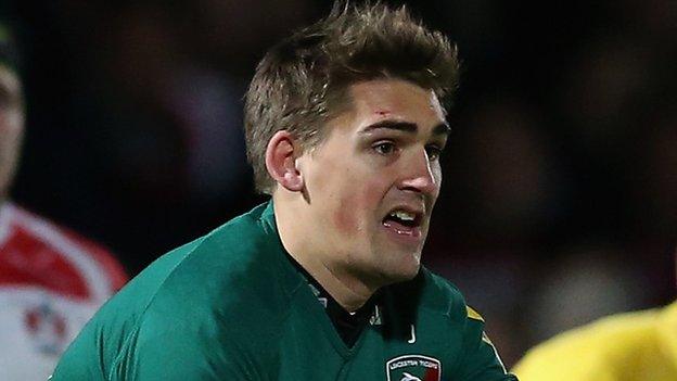 Leicester and England stand-off Toby Flood