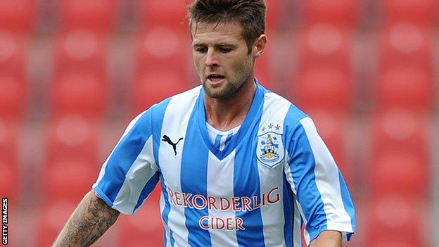 Huddersfield goal scorer Oliver Norwood