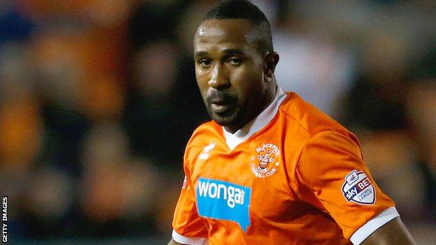 Blackpool's Ricardo Fuller