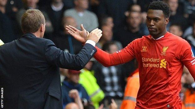 Brendan Rodgers and Daniel Sturridge