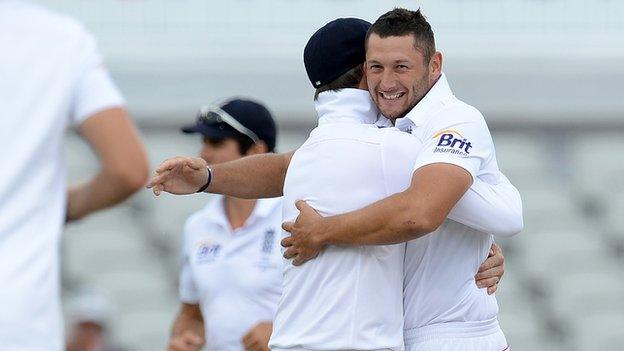 Tim Bresnan is recalled to England's Ashes sqaud