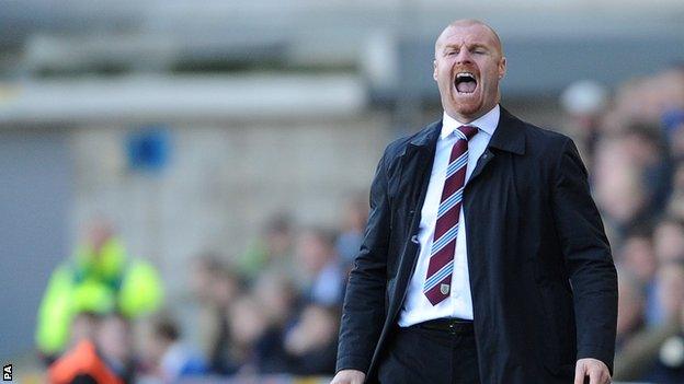 Burnley manager Sean Dyche