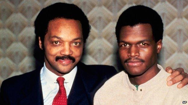 Jesse Jackson and Robert Goodman