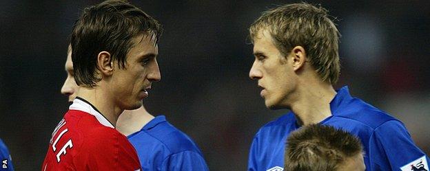 Gary and Phil Neville