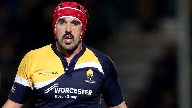 Worcester Warriors captain Jonathan Thomas