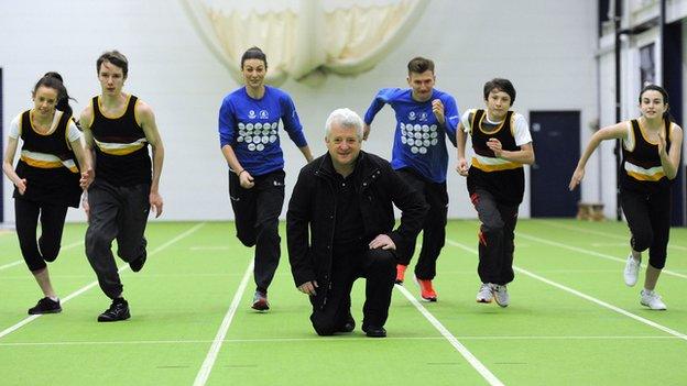 Stephen Maguire at Ayrshire Athletics Arena