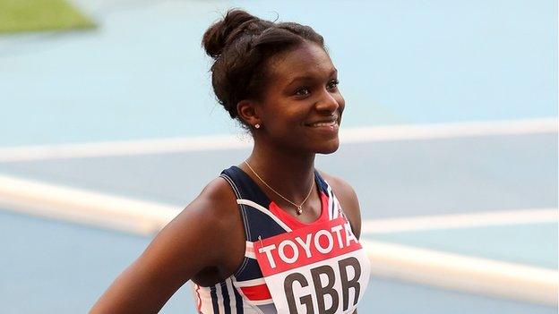 Athlete Dina Asher-Smith