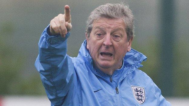 England manager Roy Hodgson