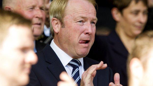 Kilmarnock chairman Michael Johnston