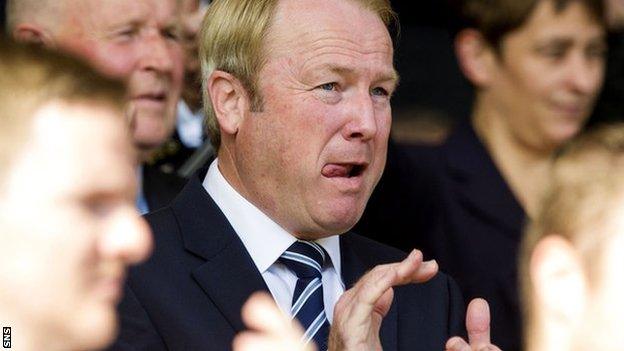 Kilmarnock chairman Michael Johnston