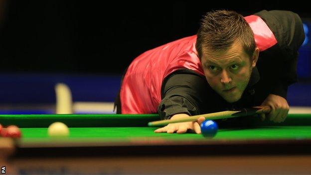 Mark Allen beat Michael Holt at the UK Championships