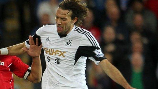 Swansea City's Michu