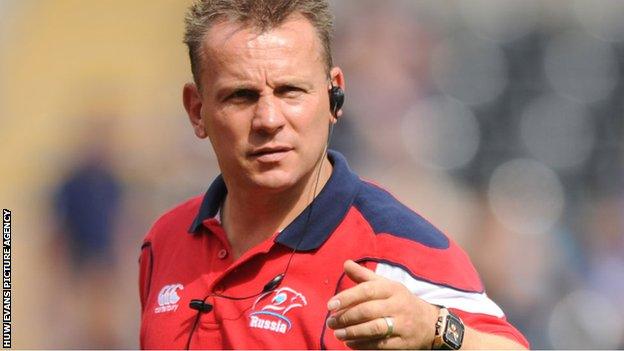 Newport Gwent Dragons assistant coach Kingsley Jones