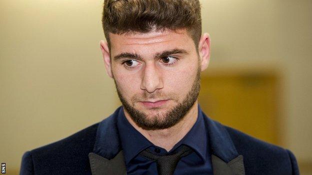 Dundee United forward Nadir Ciftci