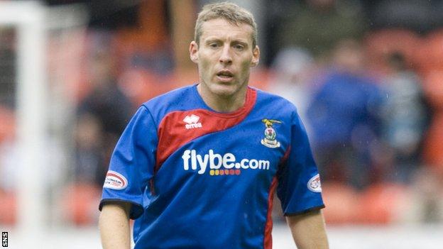 Former Inverness midfielder Barry Wilson