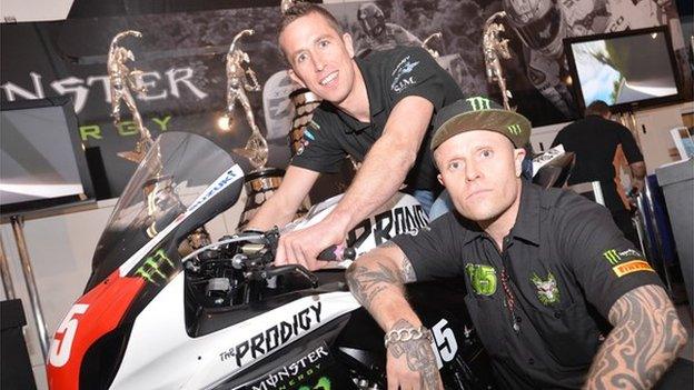 Steve Mercer and Keith Flint