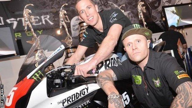 Steve Mercer and Keith Flint