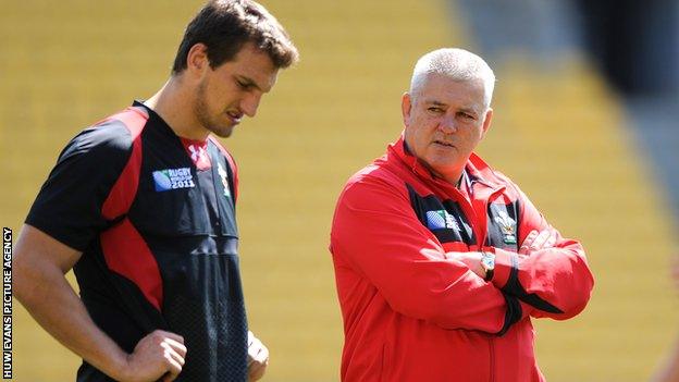 Sam Warburton and Warren Gatland