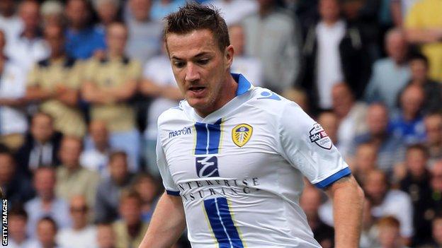 Leeds striker Ross McCormack