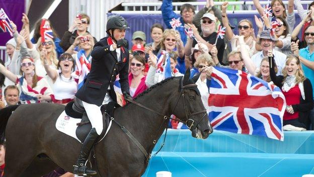 Ben Maher at the 2012 Olympics