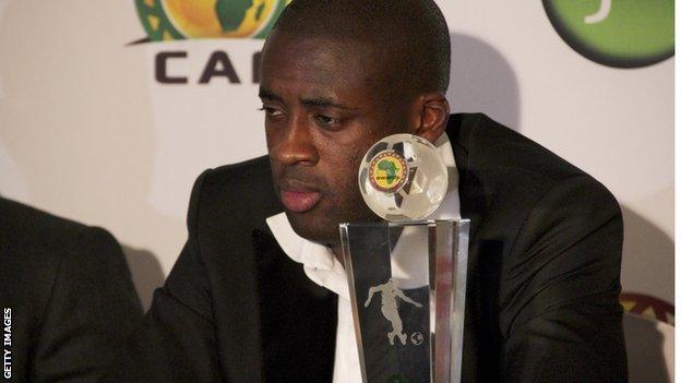 Ivory Coast's Yaya Toure