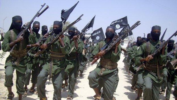 Al-Shabab fighters (file photo)