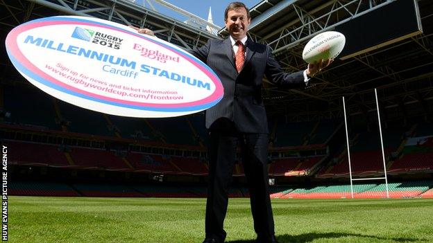 WRU chief executive Roger Lewis