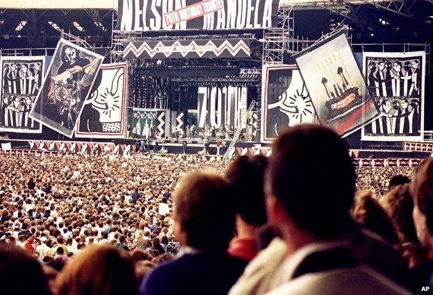 Mandela concert July 1988