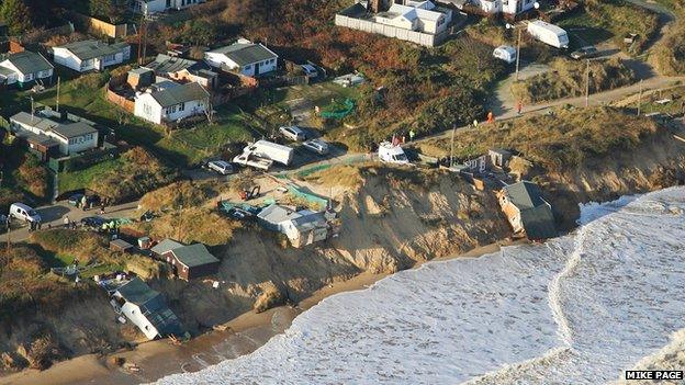 The coast at Hemsby