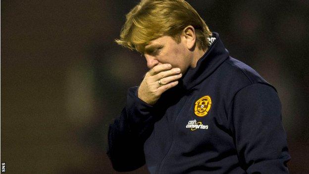 Motherwell boss Stuart McCall