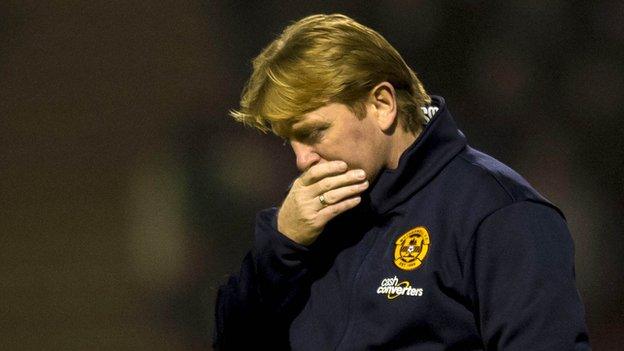 Motherwell boss Stuart McCall