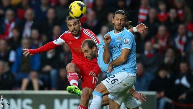 Dani Osvaldo scores for Southampton