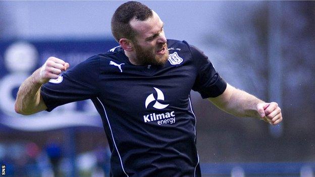 Dundee forward Craig Beattie