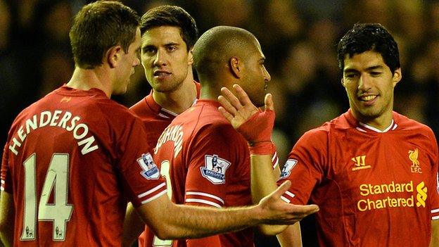 Liverpool celebrate