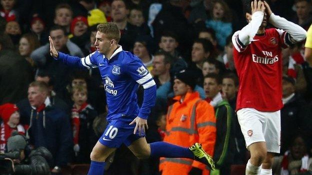 Gerard Deulofeu celebrates