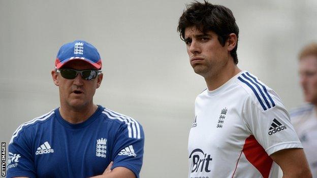 Andy Flower & Alastair Cook