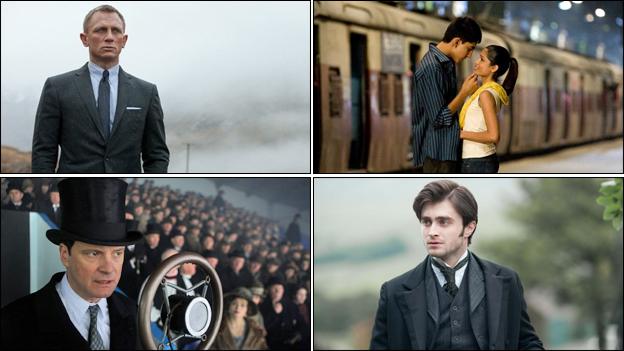 Skyfall, Slumdog Millionaire, The Woman In Black and The King's Speech