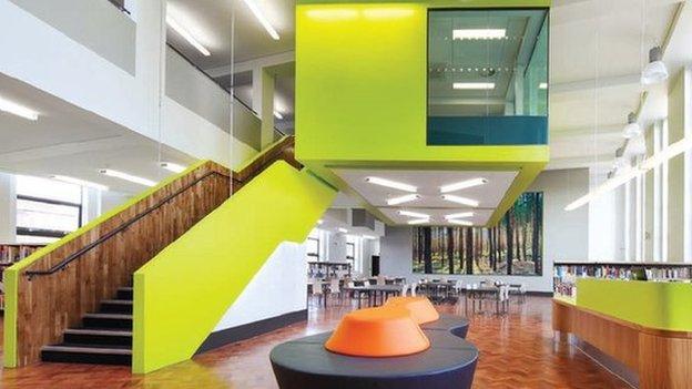 Waltham Forest College interior